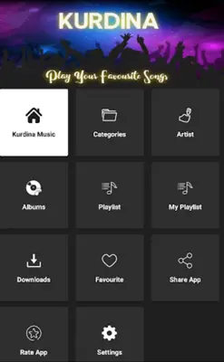 Kurdina Music android App screenshot 2